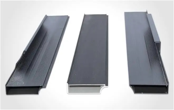 Aluminum Profile Wardrobe Closet Glass Door Frame Aluminum Glass Door and Window Frame