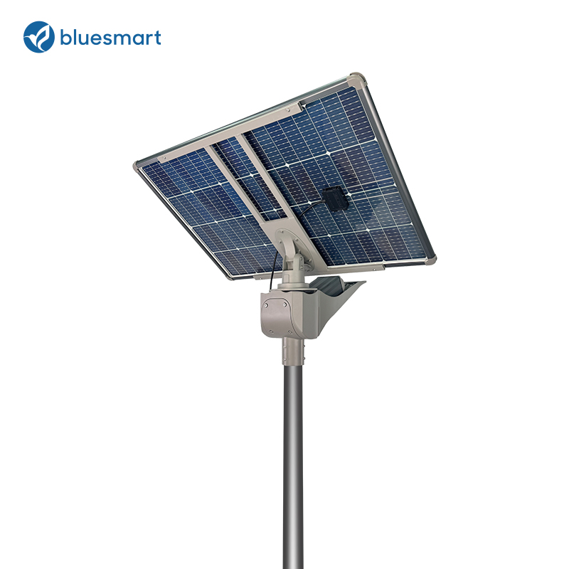 Bluesmart 60W Smart Systemst Outdoor Integrated Solar LED Lighting for Street