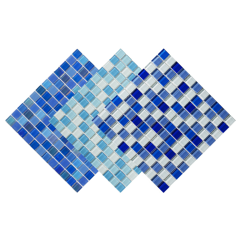 Hot Swimming Pool Perfect Use Glass Mosaic Pool Tile