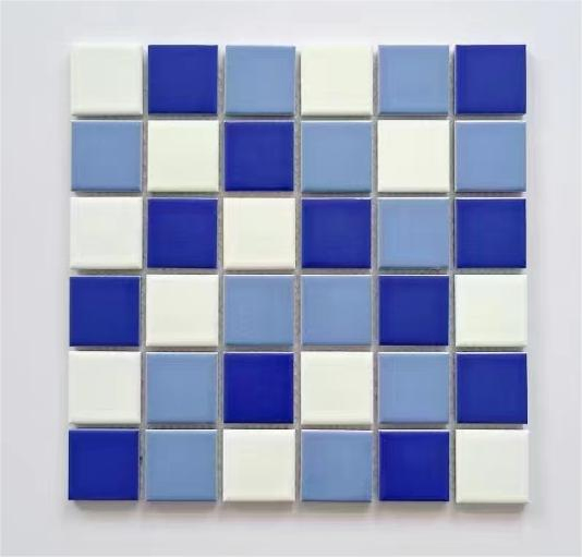 Non-Slip Ceramic and Mosaic Swimming Pool Tiles for Floor Decoration