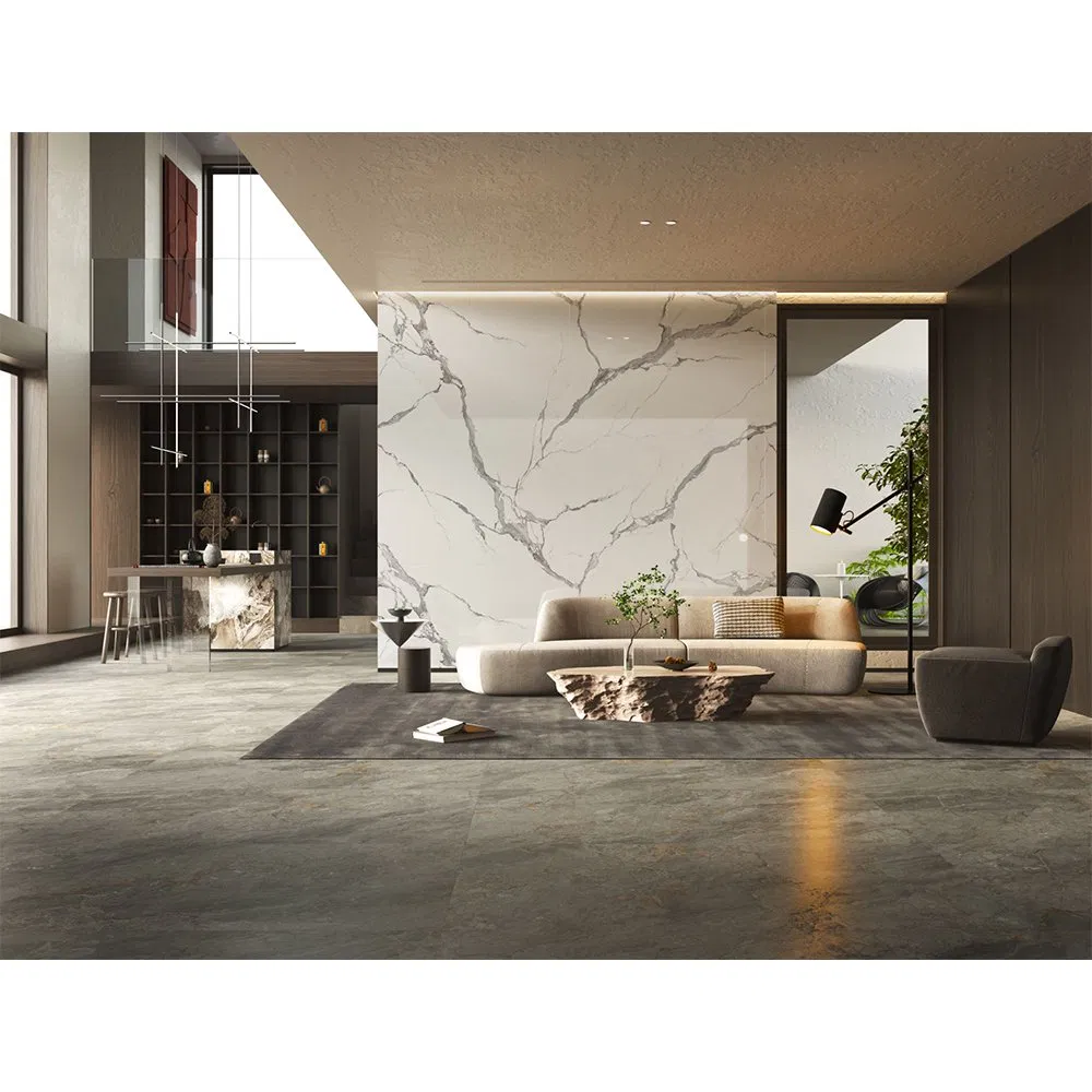 Colorful Kitchen TV Background Marble Tile Polished Sintered Stone Slabs