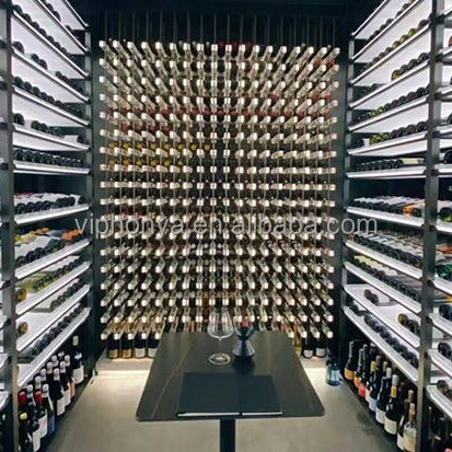 Climate-Controlled Luxury Walk-in Wine Cellar with Durable Features