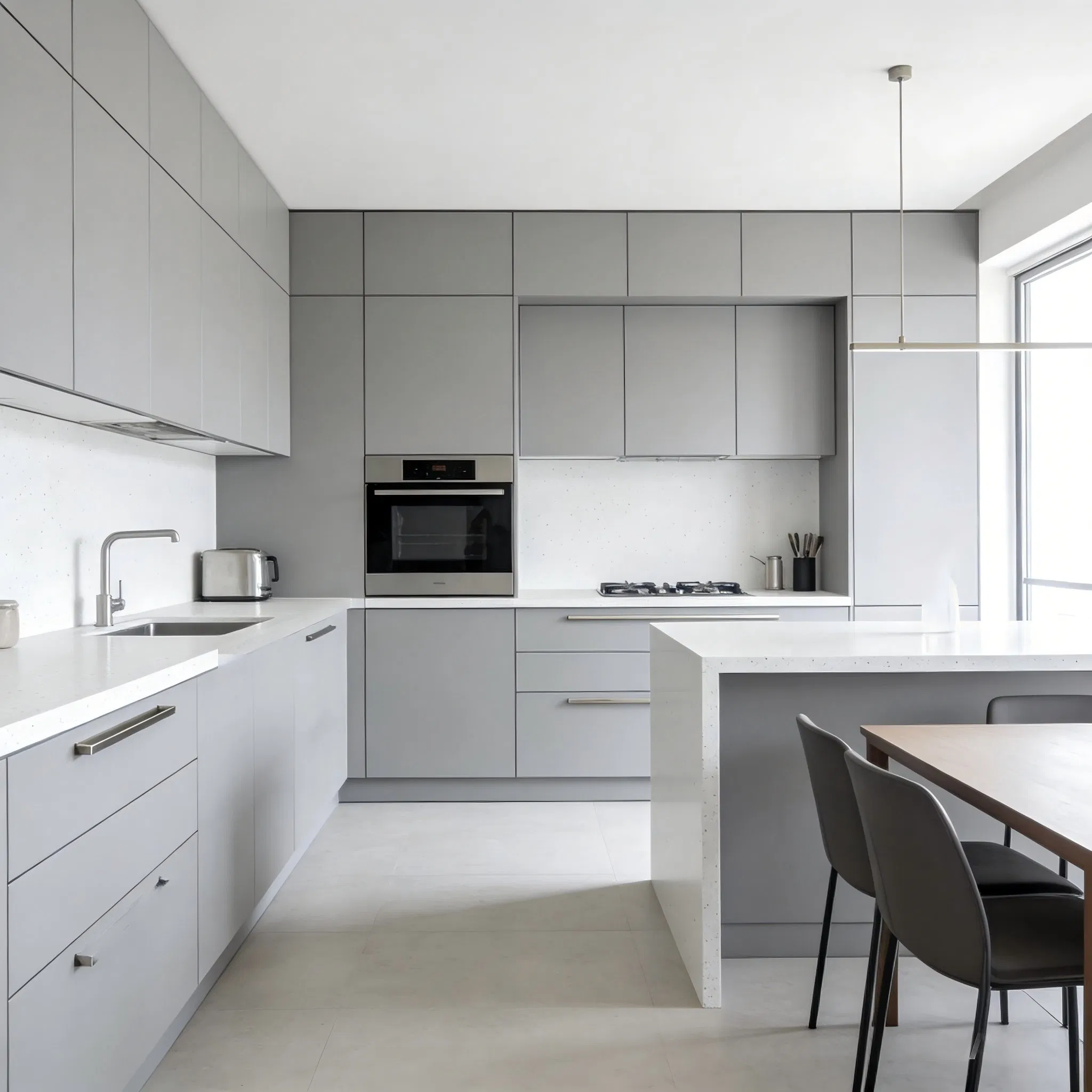 Kitchen Cabinets Furniture System Designed for Practical Daily Use