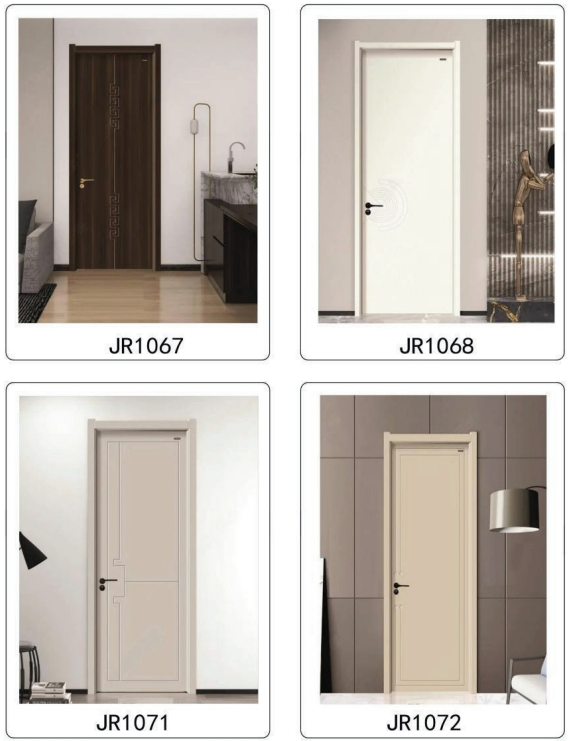 Jurun Solid Wood Bedroom Door - Tailored Design From Shandong