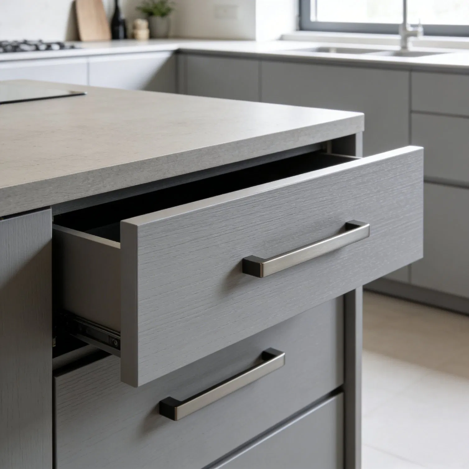 Modern Kitchen Cabinet System for Urban Apartment Kitchens