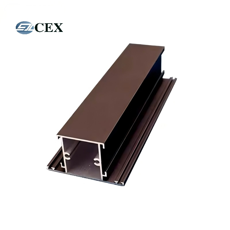 Custom Aluminum/6005/5083 Aluminum Extrusion/Warm Extrusion Powder Coating Window Frame