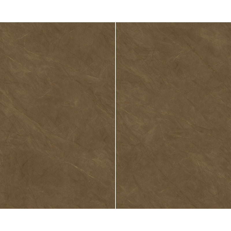 Brown Sintered Stone High Hardness Porcelain Slab Fireplace &amp; Commercial &amp; Coffee Table