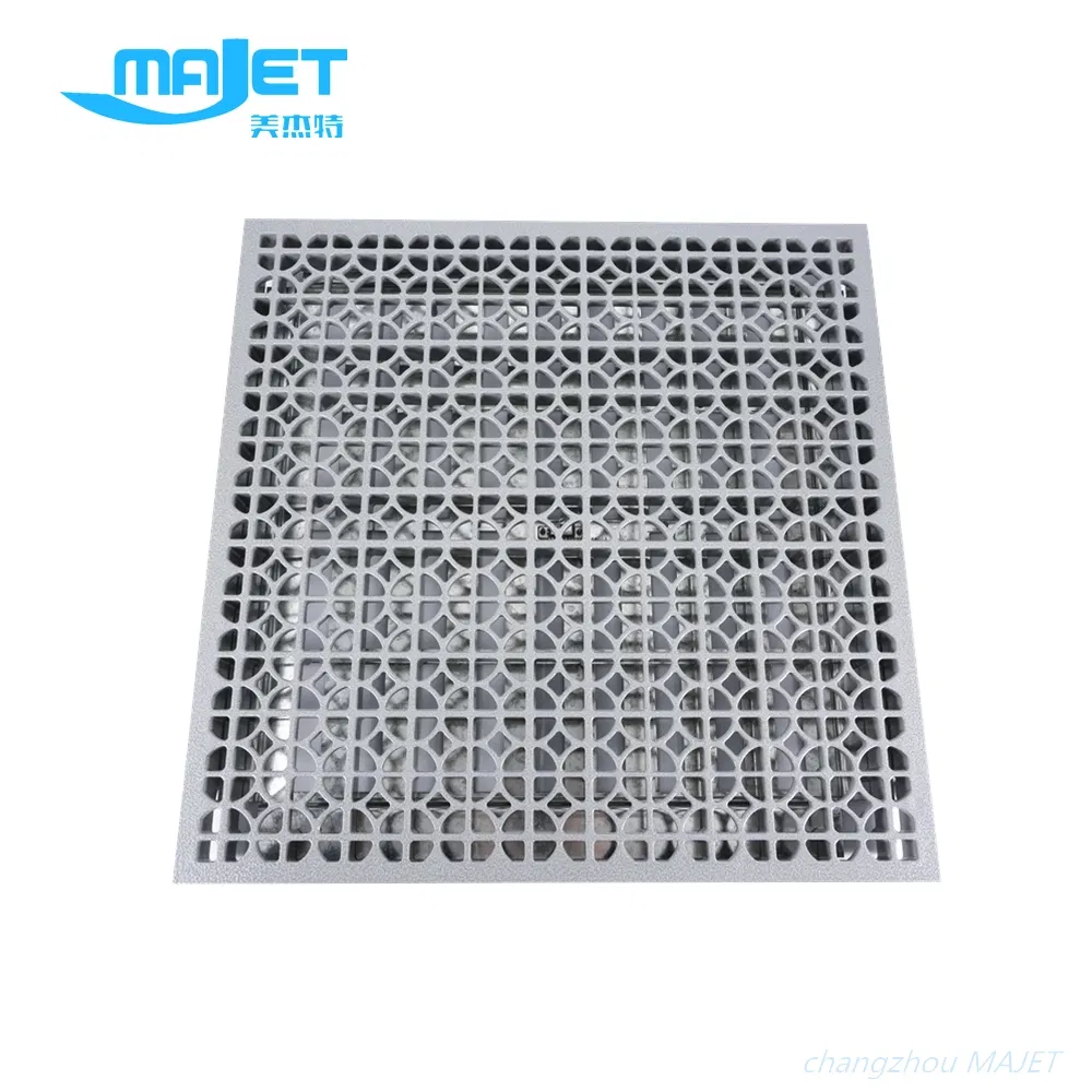 Chemical Room Aluminum Grating Raised Access Floor System 600X600 Clean Room