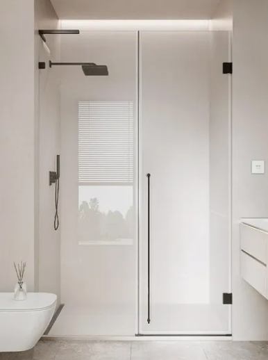 New Model Internet Celebrity Easy Installation Frameless Shower Enclosure