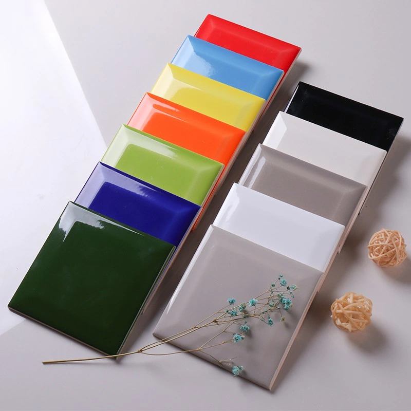 10X10cm Ceramic Bathroom Tile Kitchen Back Splash Subway Wall Tile and Floor Tile