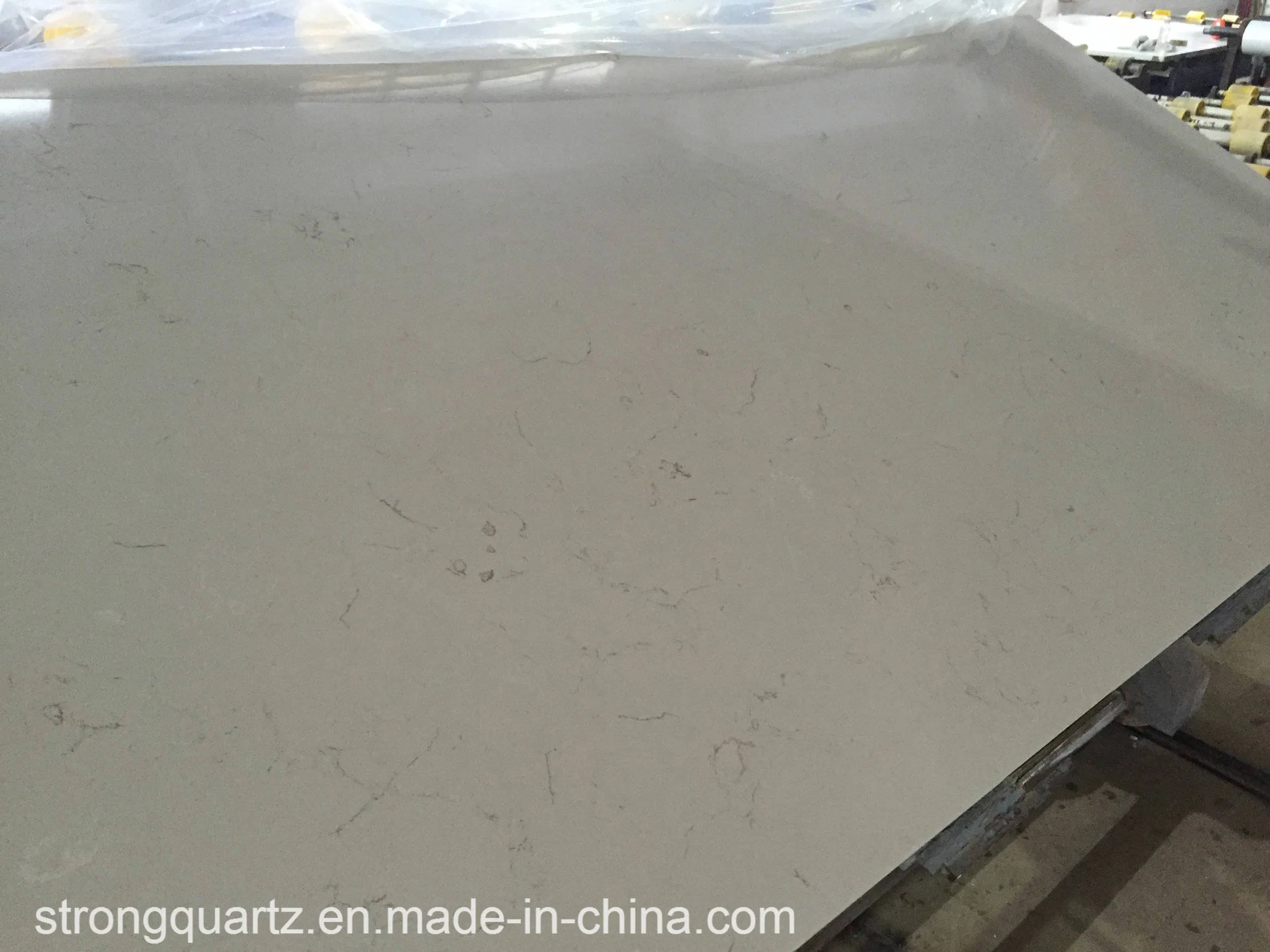 Engineered/Artificial Solid Surface Quartz Stone Slabs Kitchen Countertop