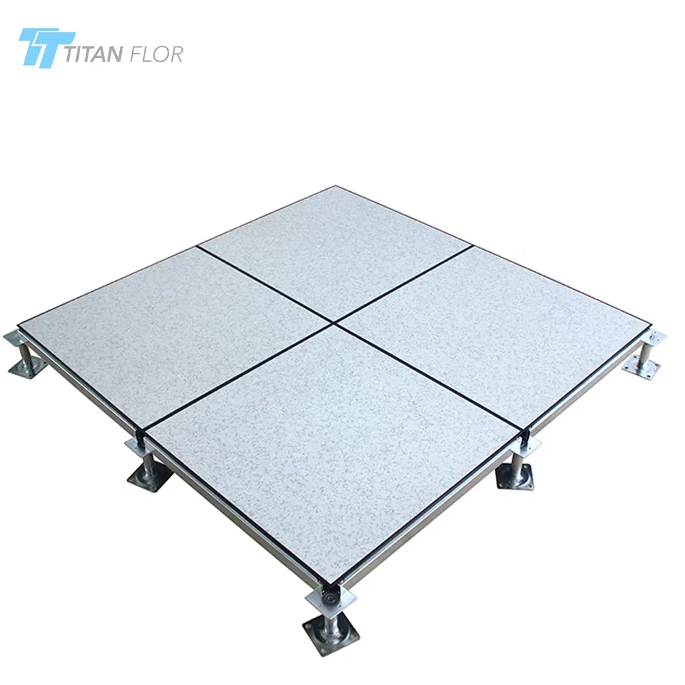 Telecom Room Anti Static Laminate Veneer Raised Flooring System