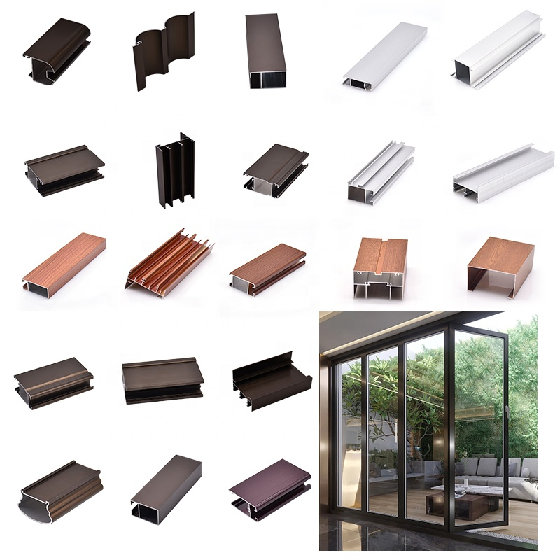 China Manufacturer Aluminium Door Jamb Extrusion Aluminium Window Door Profiles Frame