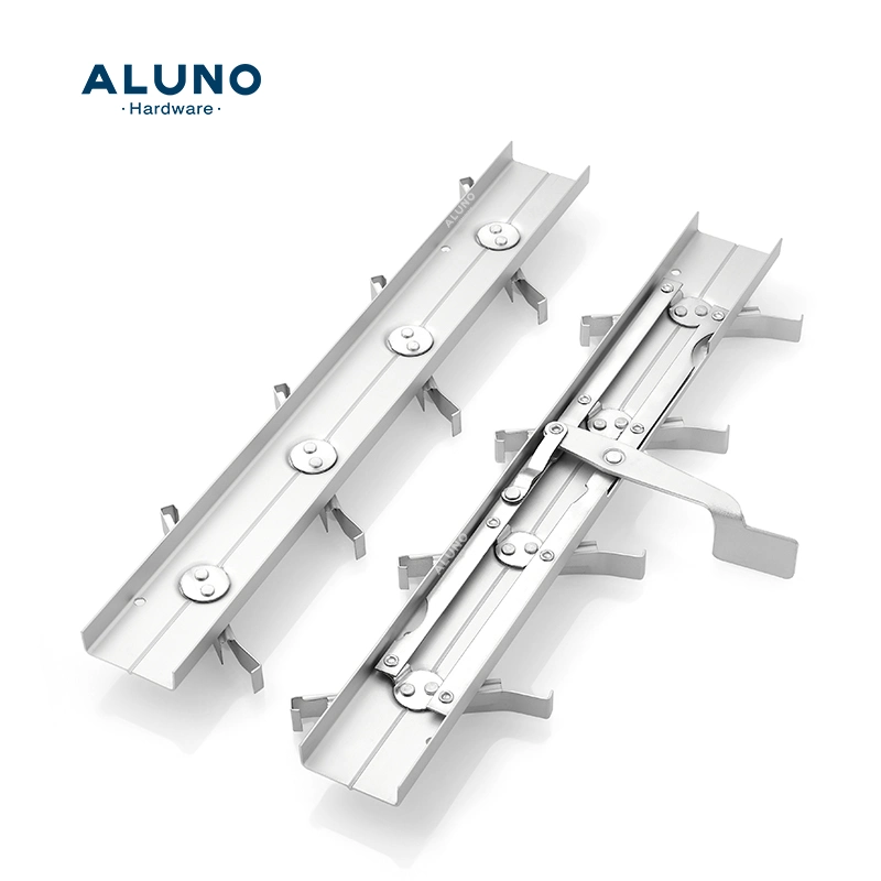 AlunoTec Factory Price Aluminium and Glass Window Naco Louver Frame Gallery with 4′ ′ /6′ ′ Clips