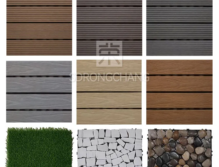 WPC Decking Surface Finish