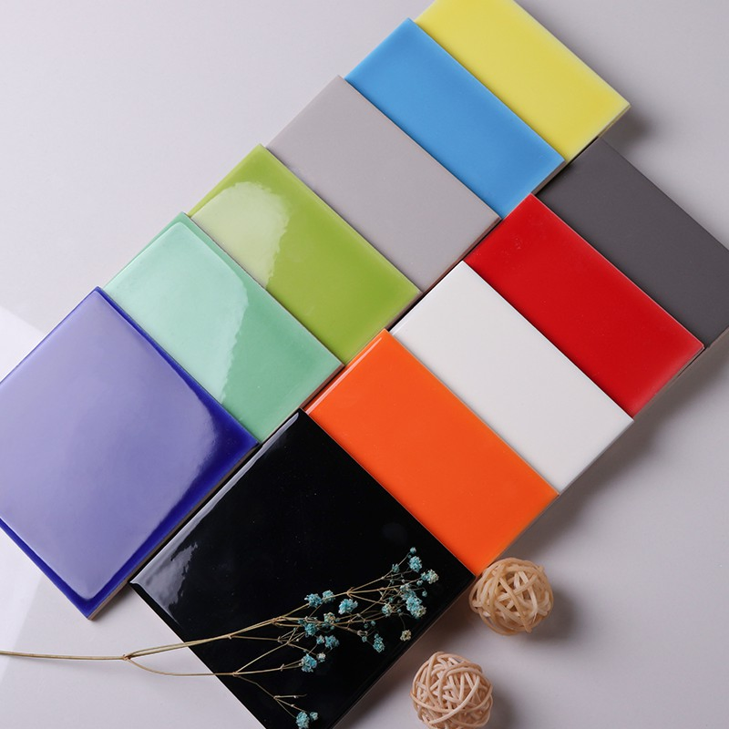 10X10cm Ceramic Bathroom Tile Kitchen Back Splash Subway Wall Tile and Floor Tile