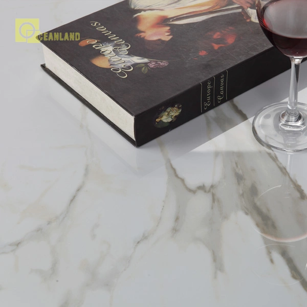 Wall White Glazed Polished Porcelain Tiles Marble Ceramic Floor Tile From China