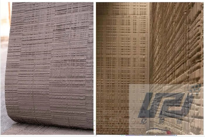 Durable Fluted Paneling Soft Ceramic Tiles for Stylish Outdoor Cladding Wall Paper Soft Stone Wall Panel