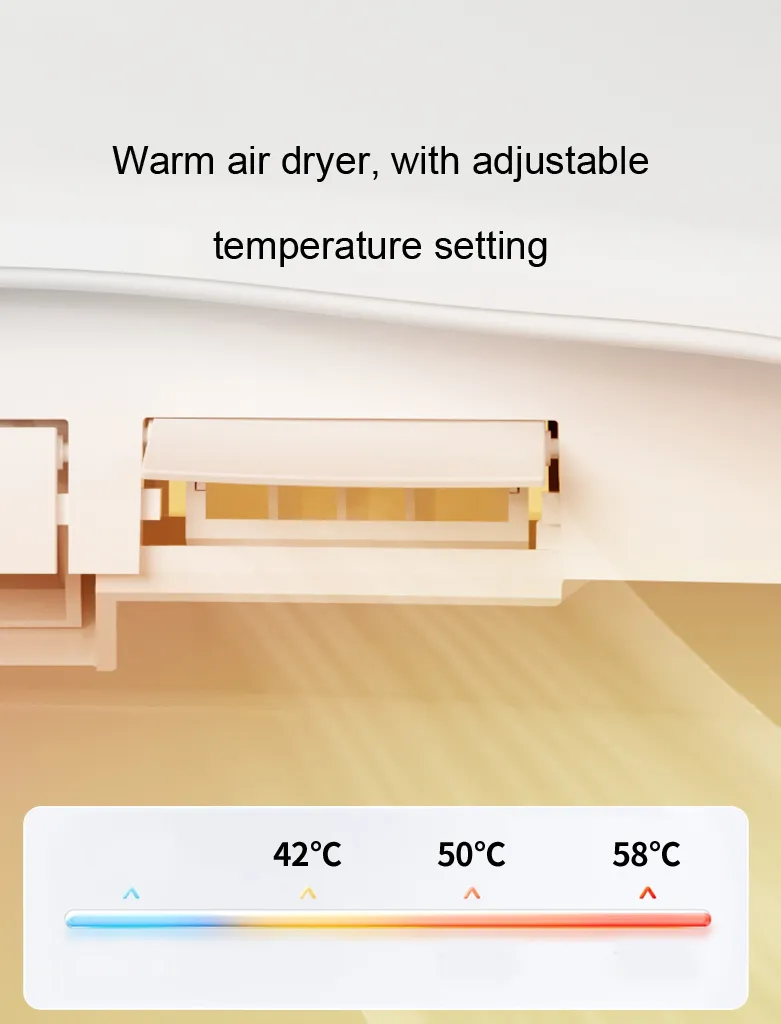 High-Tech Smart Electric Bidet Toilet Seat