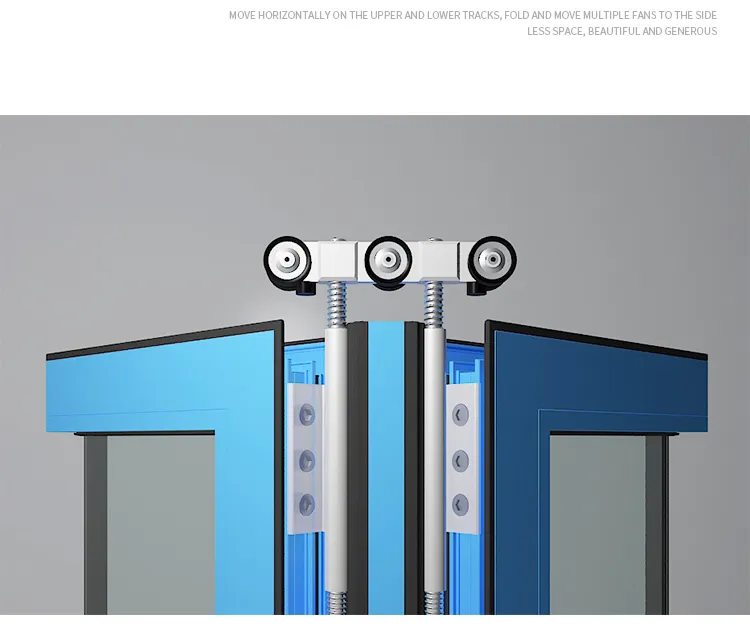 Aluminum Folding Door View 3
