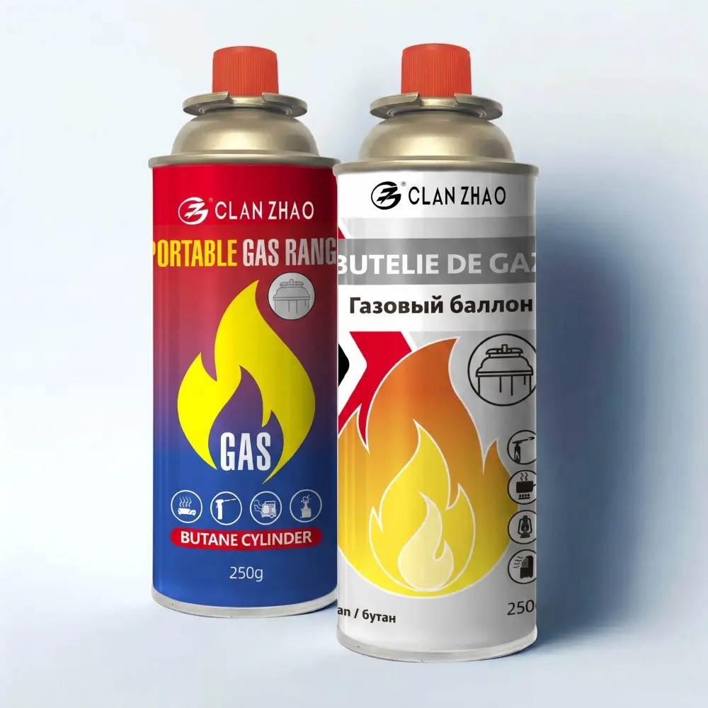 China Premium butane gas canister for camping stoves and outdoor cooking Manufacturers, Exporters