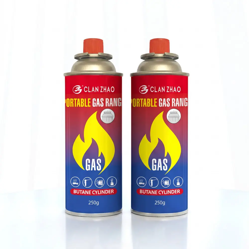 China Premium butane gas canister for camping stoves and outdoor cooking Manufacturers, Exporters