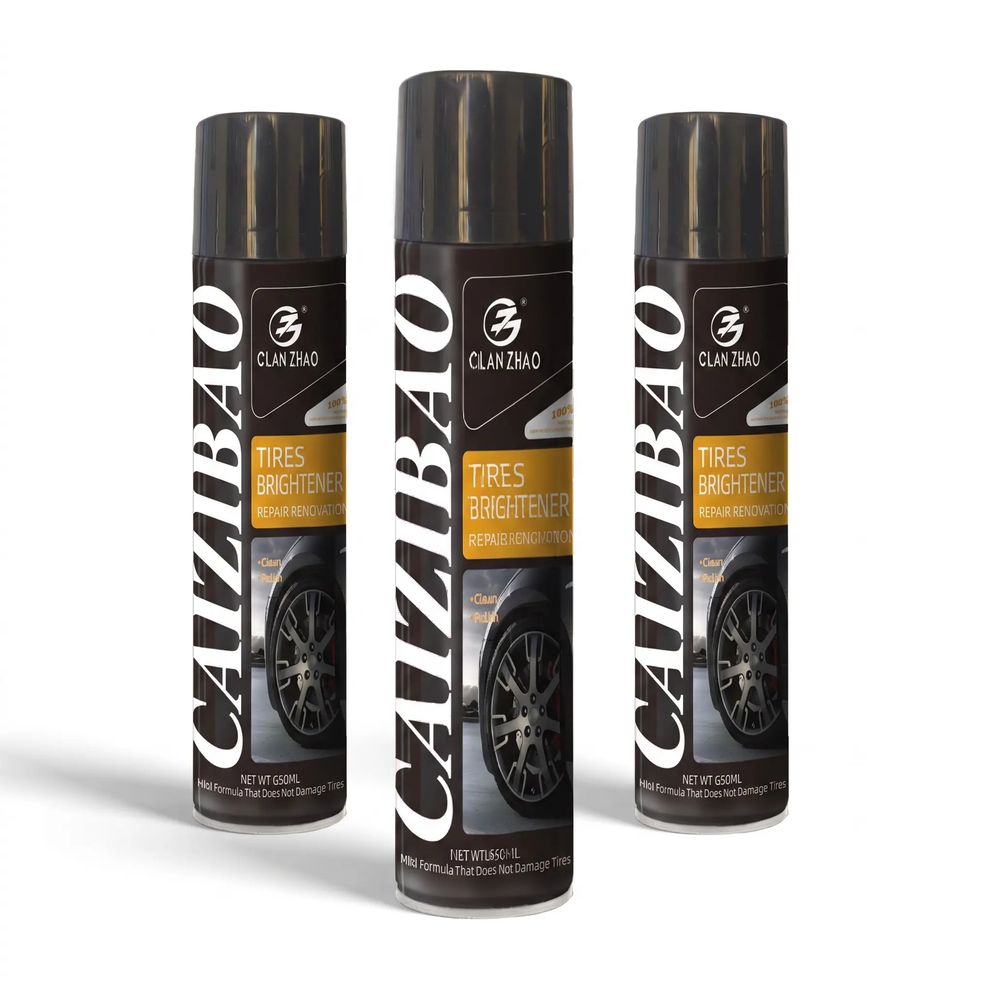 Wholesale Tire brightener spray that restores deep black shine instantly Supplier, Exporter