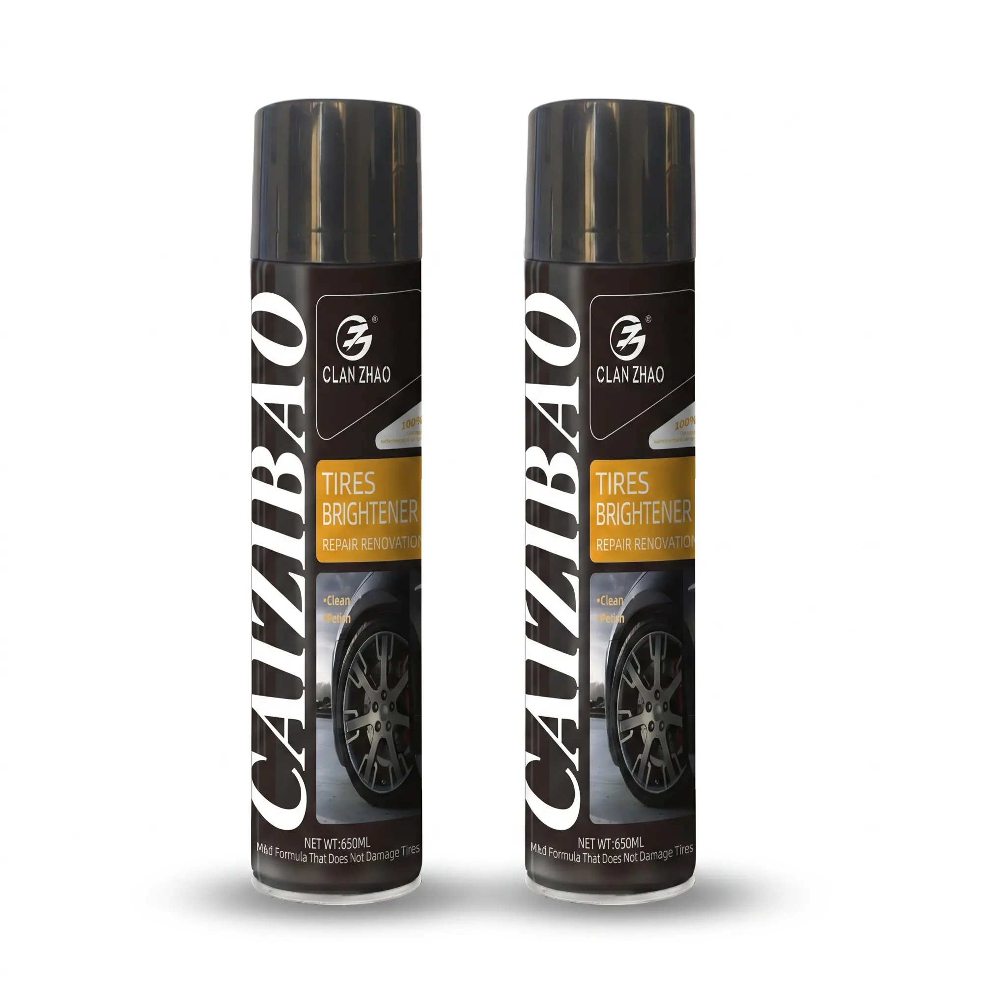 Wholesale Tire brightener spray that restores deep black shine instantly Supplier, Exporter