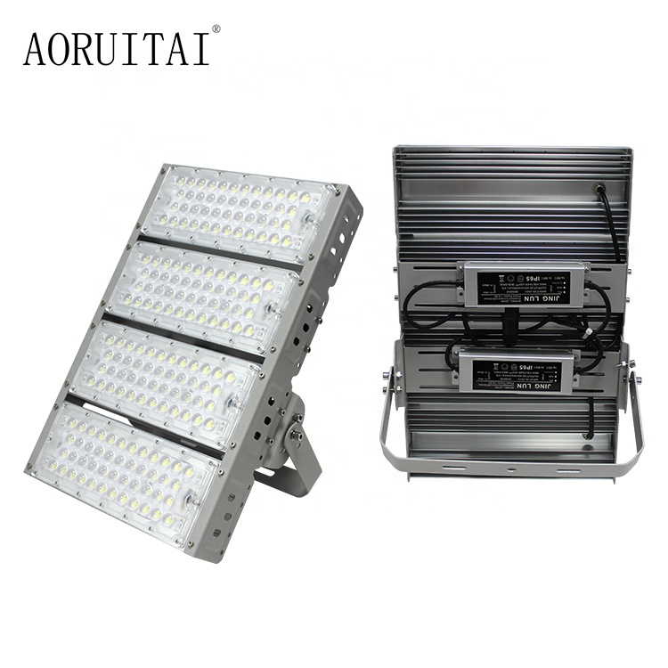 Support L/C Pay AORUITAI Wholesale Outdoor 100w 200w 300w 400w 500w 600w Stadium High Mast Lamp LED Flood Light