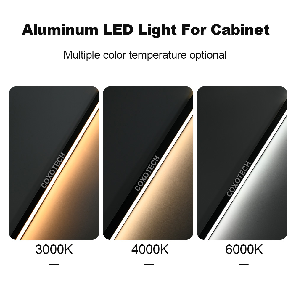 Free Cutting Soldering Recessed Recess LED Strip Light with Aluminum Liner Profile Embedded 12V 24V Mini Track Cabinet Light