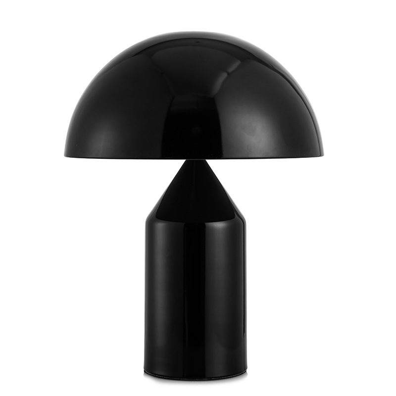 Mushroom Design Desk Lamp Metal Gold Black White Living Room Study Hotel Bedroom Bedside Lighting Desk Lamp