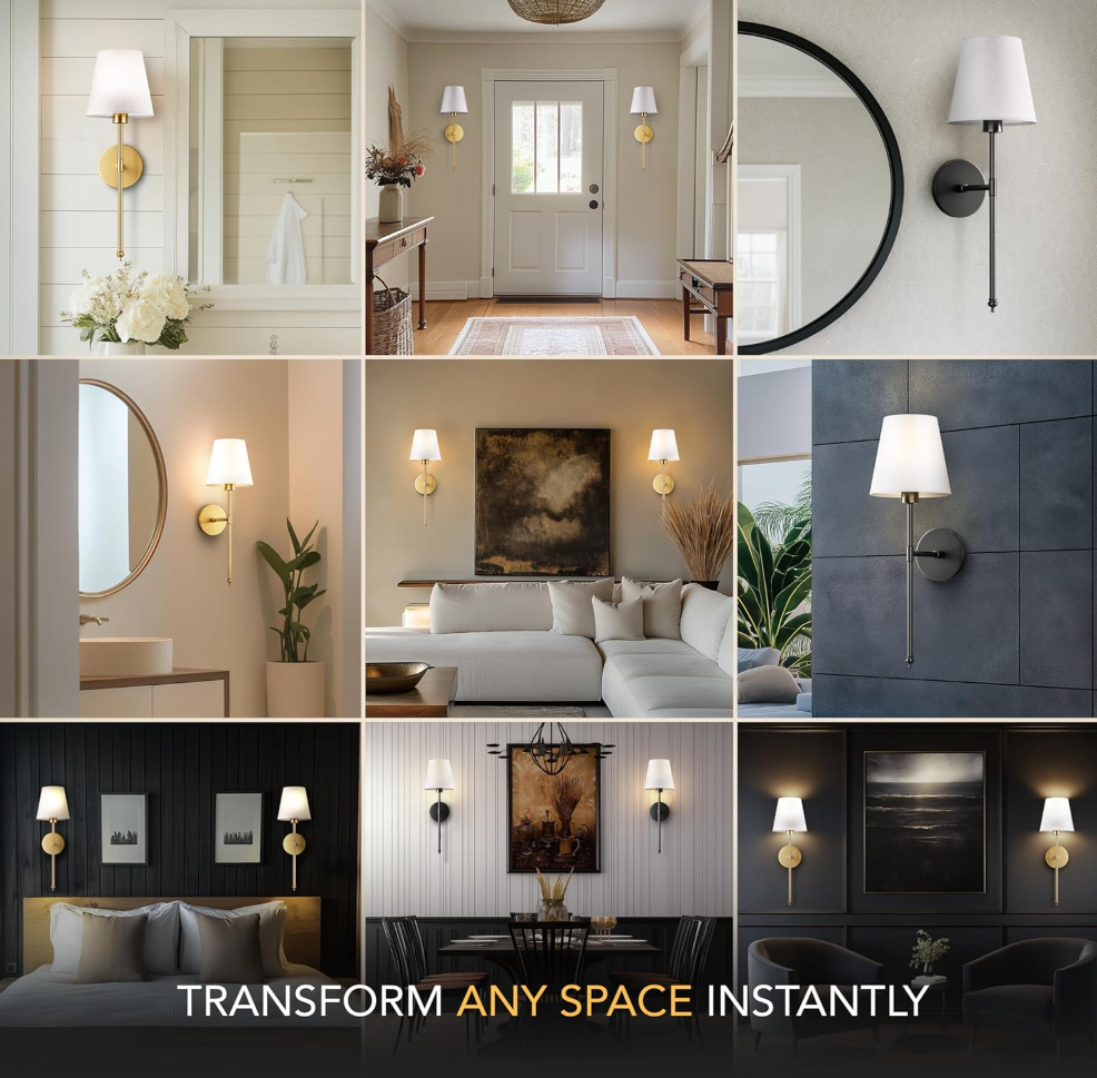Home Decor Nordic Battery Operated Peel Stick Patented Rechargeable Scone Led Wall Light Sconces Wireless Wall Lamp 3M Sticker