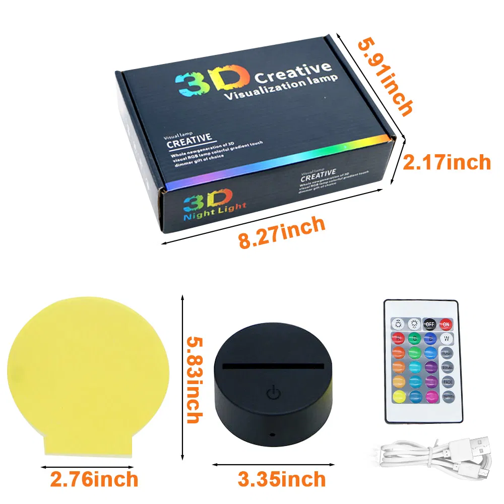 16 Colors Night Light Base Erasable Writing Board Creative DIY RGB LED Message Acrylic Writing Board Light