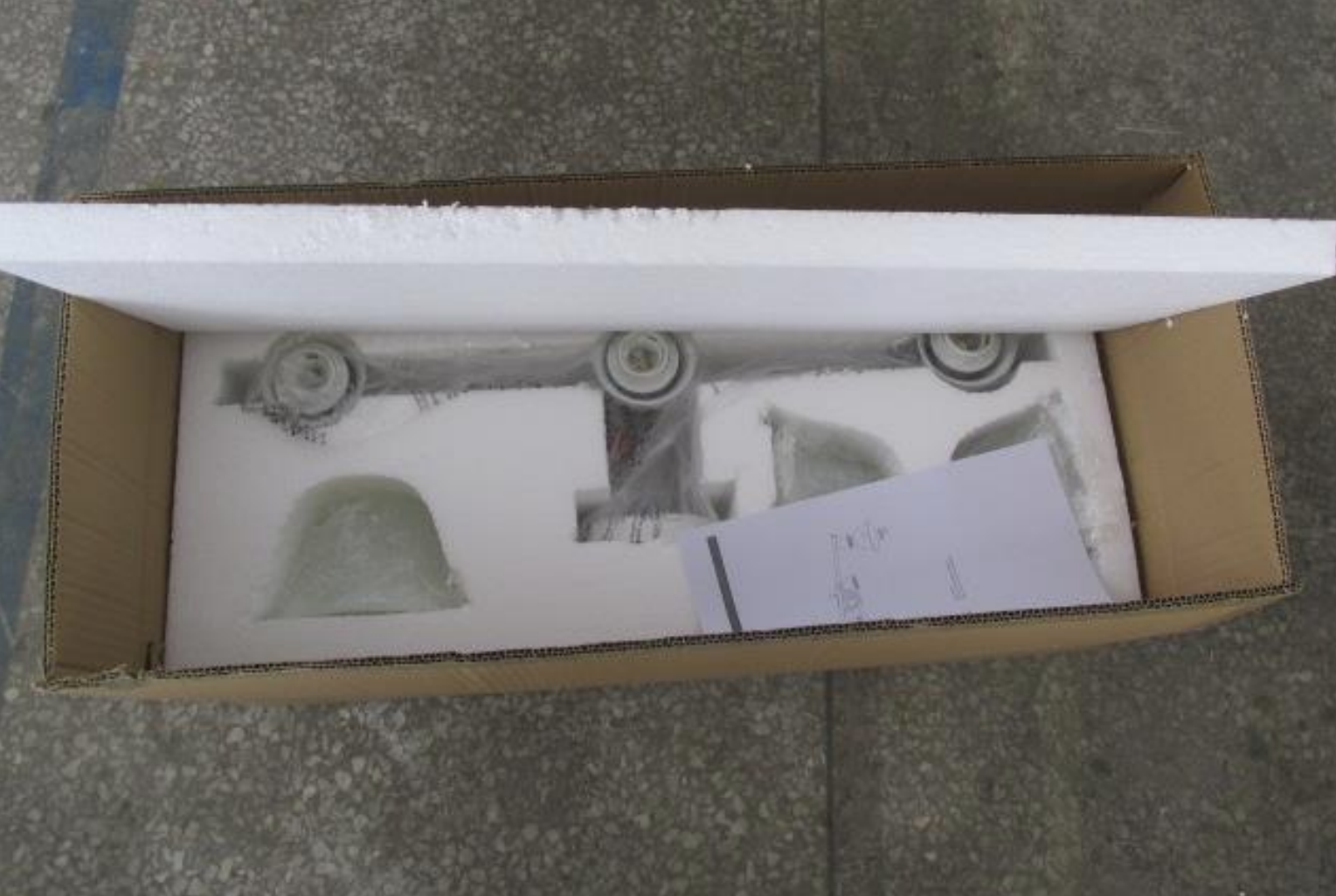 Full poly foam packing