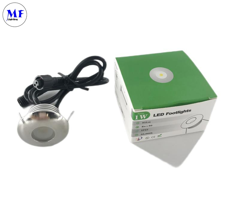 Factory Price IP67 Waterproof 95lm Withstand Pressure 300kg and 1 Meter Underwater Step Floor LED Light for Floor Landscape Pathway Garden
