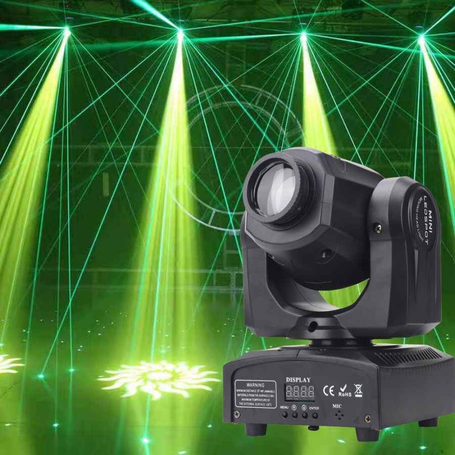 30W Mini LED DMX Gobo Spot Light for Club DJ Disco &amp; Party Lighting Stage Moving Head LED Spot