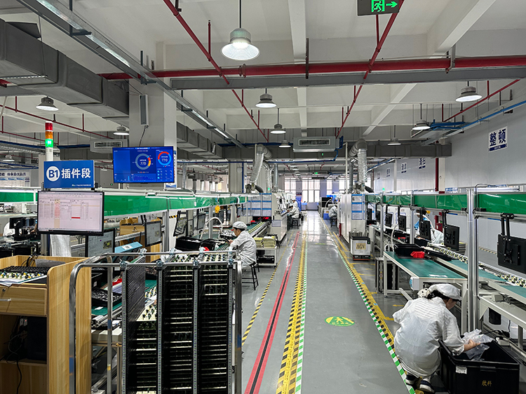 Assembling line process