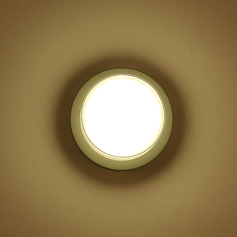 Modern Corridor Step Round Sconce Detail