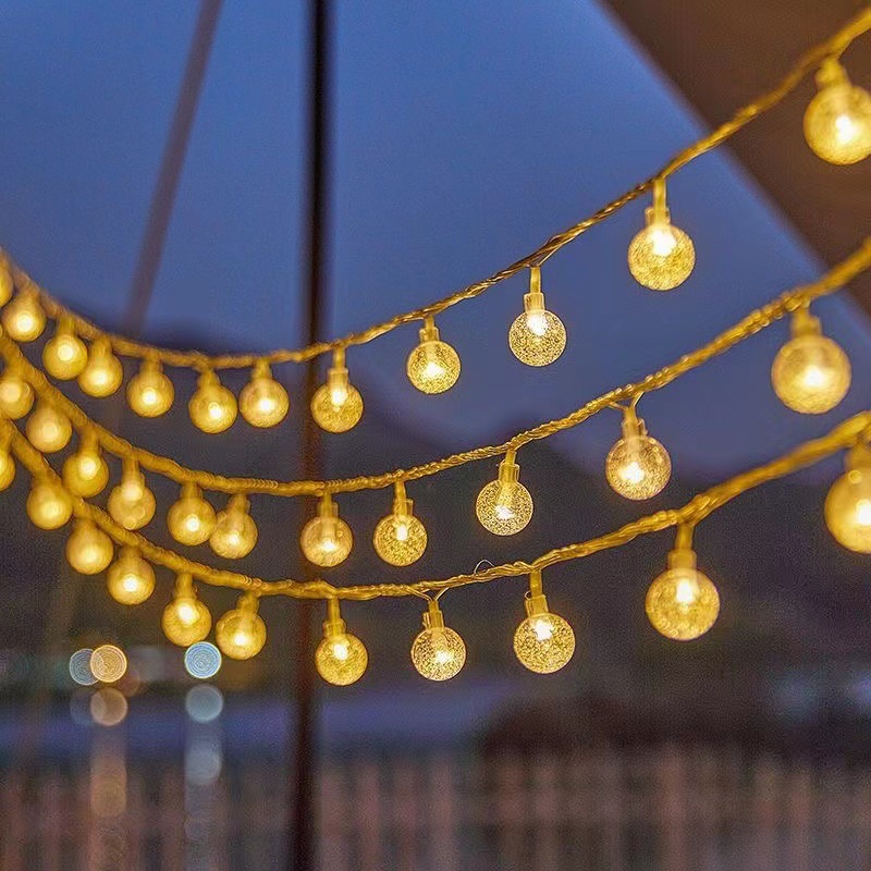 Battery Powered Light up Plastic String Lights for Home