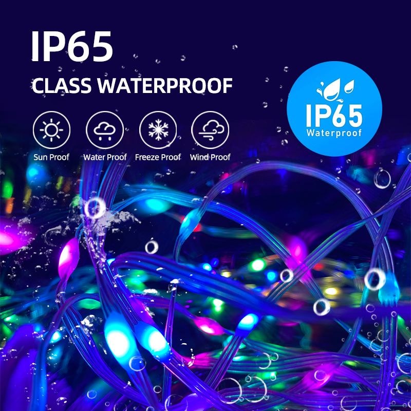 Factory Direct LED String Fairy Lights String Dream Color Smart Control Outdoor LED String 5V