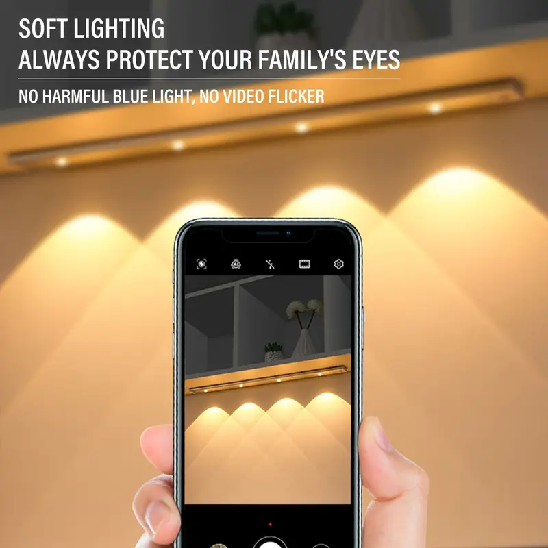Peak Lighting Effect Led Motion Sensor Cabinet Light Led Closet Under Cabinet Light