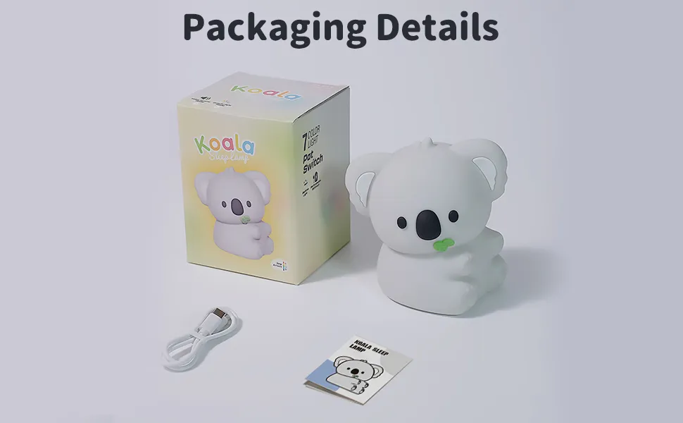 Koala Night Light Details