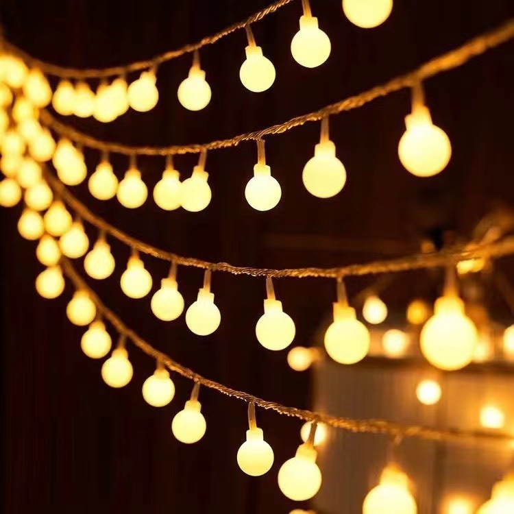 Battery Powered Light up Plastic String Lights for Home