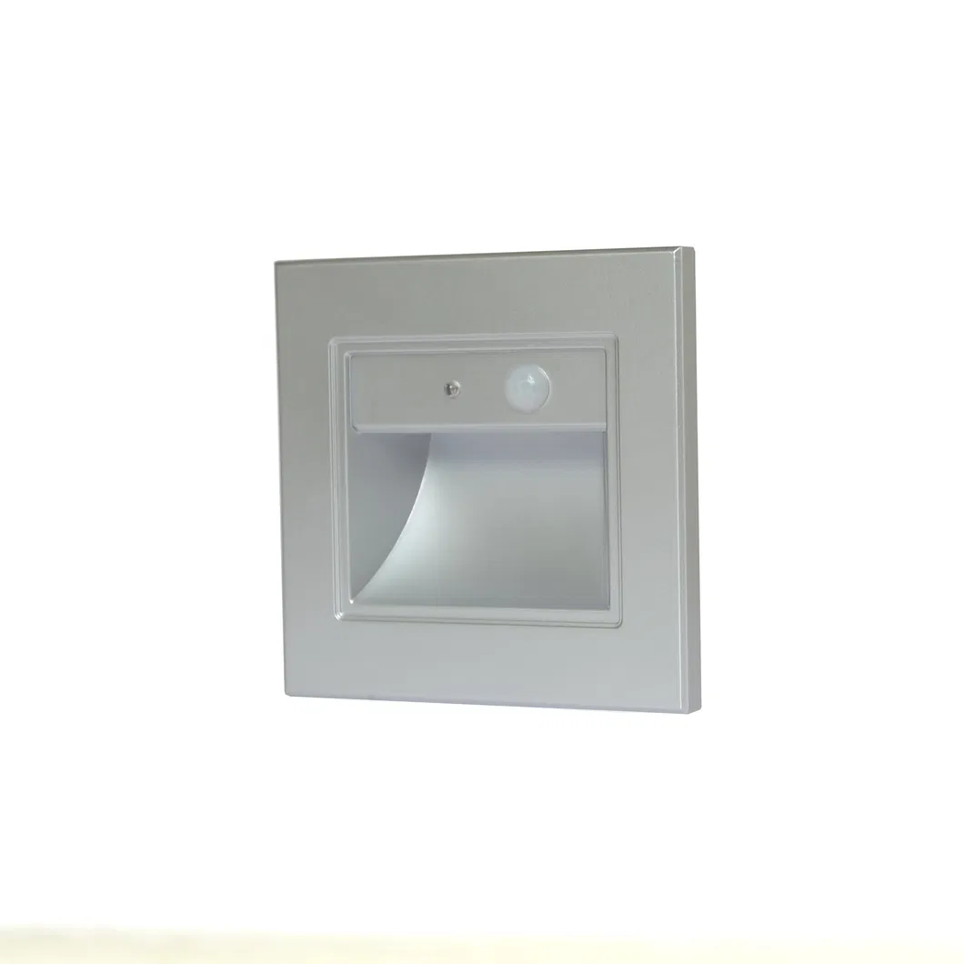 Modern Design Aluminum Indoor Recessed Wall Foot Lamp LED Stair Step Light