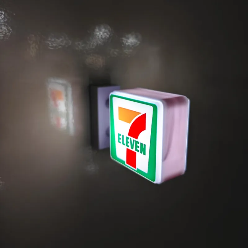 Convenience Store Logo Mini Night Light USB Plug-in Decorative Lamp