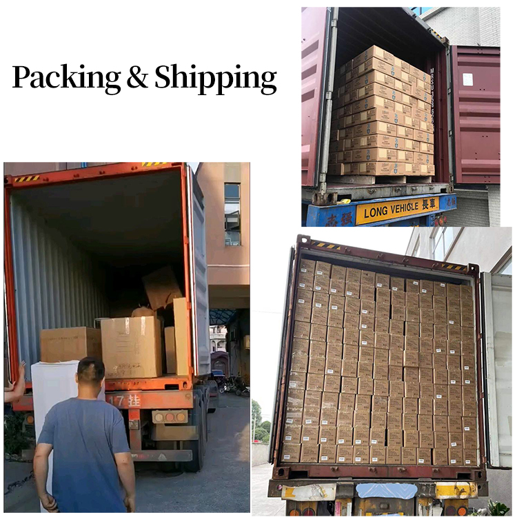 Packing and shipping process details