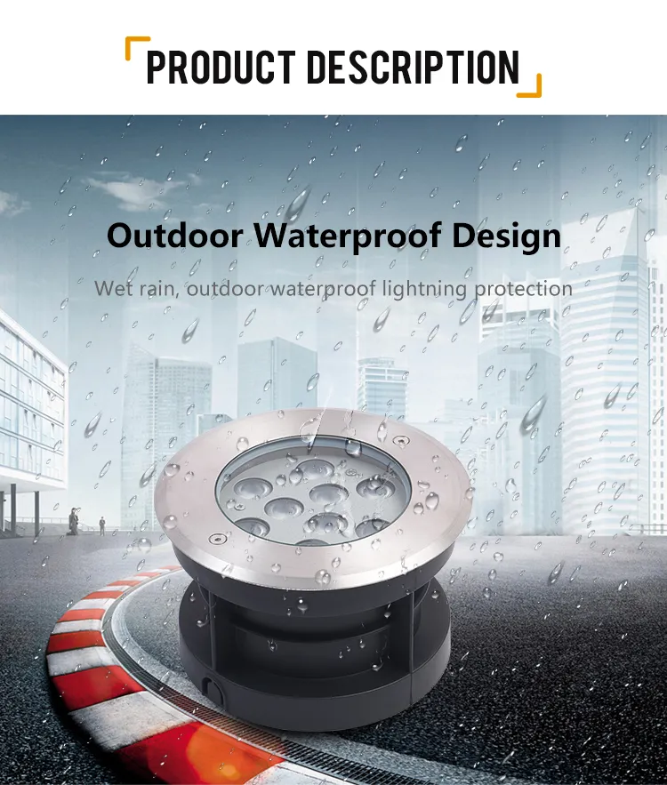 Outdoor Inground Uplight Specs