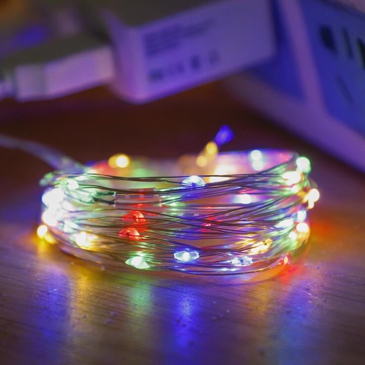 Remote Control USB Copper Wire LED String Lights Low Voltage Waterproof Outdoor New Year Lantern Festival Lighting Decoration