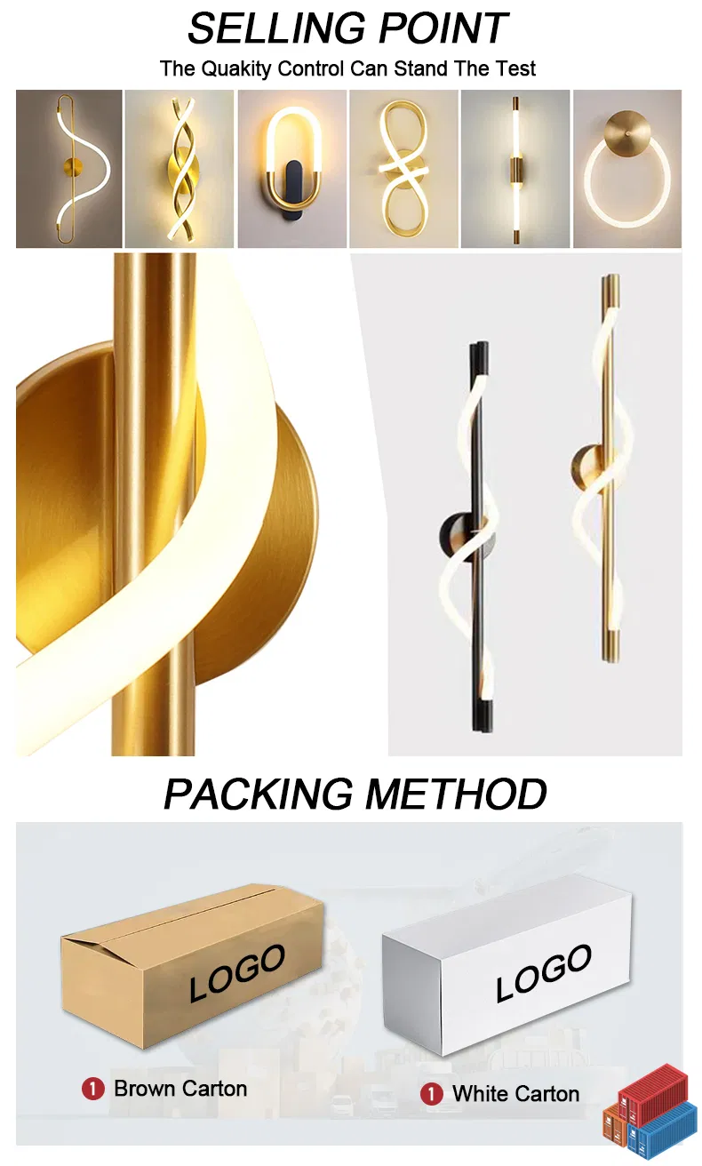 Home Bedroom Lighting Vanity Wall Lamp LED Indoor Wall Sconces Lamp Light