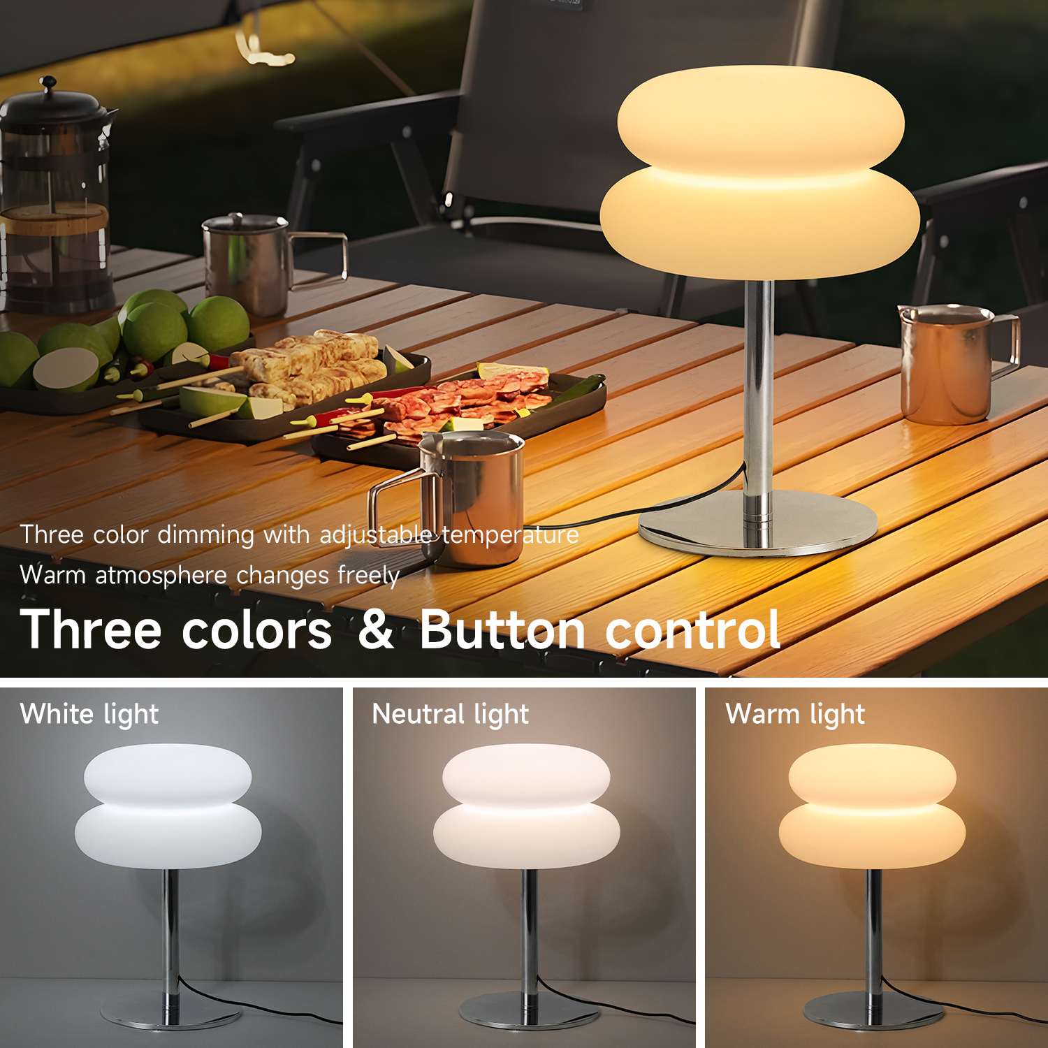New Creative Modern Orange Table Lamp Bedside Table Lamp Living Room Simple Lighting Decoration Small Night Light